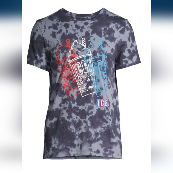 Icee (s) mens short sleeve graphic tie dye t-shirt - Picture 3 of 7